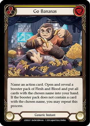 Go Bananas [LSS002-P] (Promo)  1st Edition Rainbow Foil