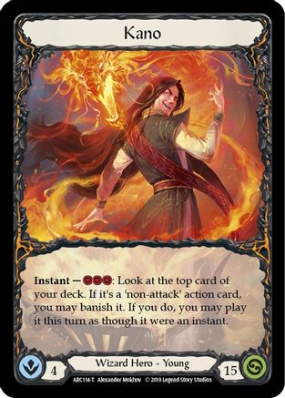 Kano // Kano, Dracai of Aether [U-ARC114 // U-ARC113] (Arcane Rising Unlimited)  Unlimited Normal