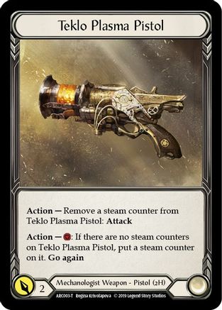 Teklo Plasma Pistol // Viserai (ARC003) - Arcane Rising 1st Edition