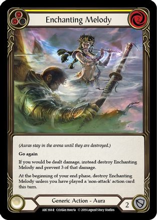 Enchanting Melody (Yellow) [ARC168-R] (Arcane Rising)  1st Edition Normal