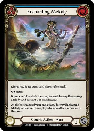 Enchanting Melody (Blue) [U-ARC169] (Arcane Rising Unlimited)  Unlimited Rainbow Foil