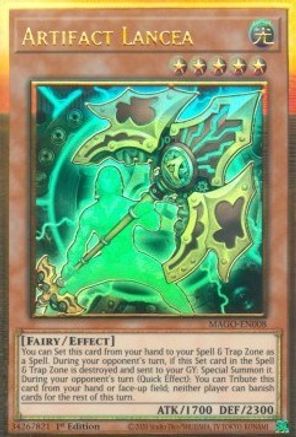 Artifact Lancea [MAGO-EN008] Gold Rare