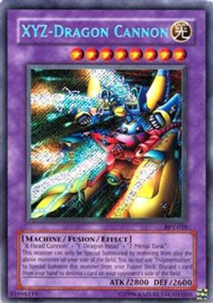 XYZ-Dragon Cannon [BPT-010] Secret Rare