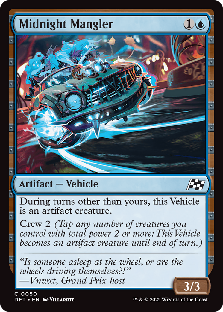 Midnight Mangler (-050) - Aetherdrift Foil