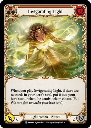 Invigorating Light (Red) [U-MON066] (Monarch Unlimited)  Unlimited Normal