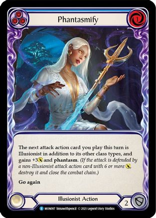 Phantasmify (Blue) [U-MON097] (Monarch Unlimited)  Unlimited Normal