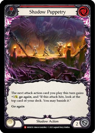 Shadow Puppetry [U-MON193-RF] (Monarch Unlimited)  Unlimited Rainbow Foil