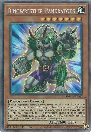 Dinowrestler Pankratops (Collector's Rare) [ANGU-EN046] Collector's Rare