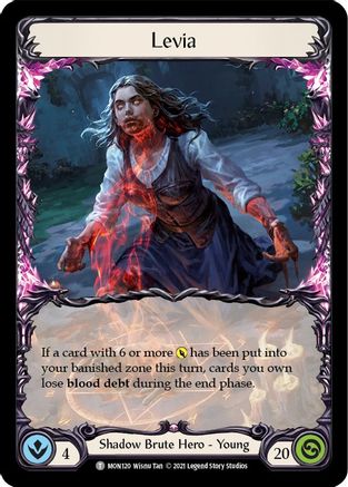 Levia // Ravenous Meataxe [U-MON120 // U-MON221] (Monarch Unlimited)  Unlimited Normal