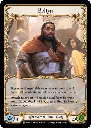 Boltyn // Hatchet of Body (MON030) - Monarch Unlimited Edition Rainbow Foil