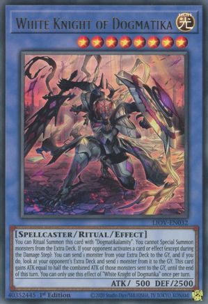 White Knight of Dogmatika [LIOV-EN032] Ultra Rare