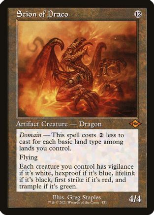 Scion of Draco (Retro Frame) (MH2-431) - Modern Horizons 2