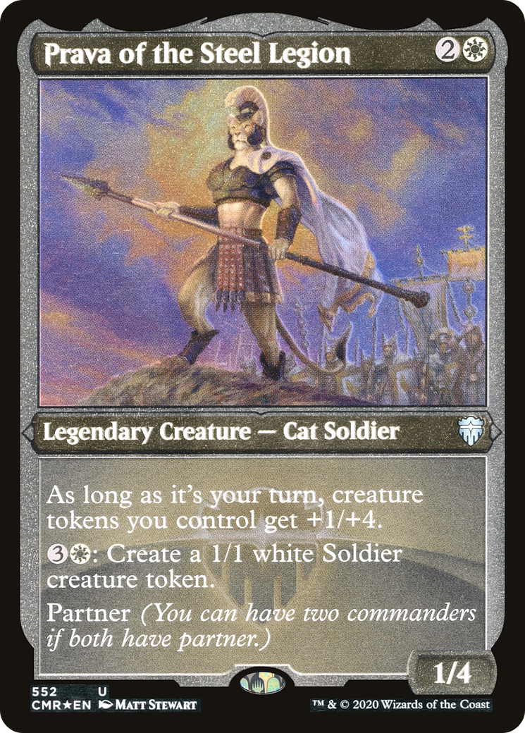 Prava of the Steel Legion (CMR-552) - Commander Legends Foil