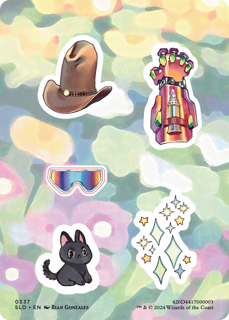 Sticker Sheet (0337) (SLD-337) - Secret Lair Drop Series