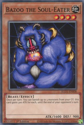 Bazoo the Soul Eater [EGO1-EN008] Common