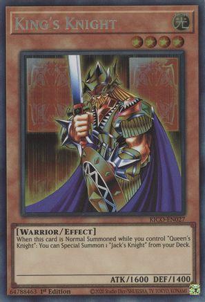 King's Knight (Collector's Rare) [KICO-EN027] Collector's Rare