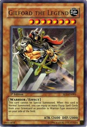 Gilford the Legend [SD5-EN001] Ultra Rare