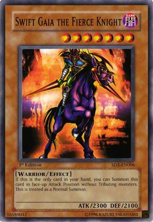 Swift Gaia the Fierce Knight [SD5-EN006] Common