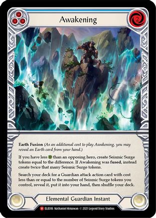Awakening [U-ELE006] (Tales of Aria Unlimited)  Unlimited Rainbow Foil