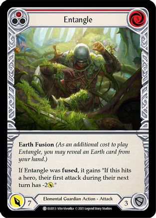 Entangle (Red) [U-ELE013] (Tales of Aria Unlimited)  Unlimited Rainbow Foil