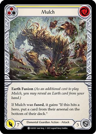 Mulch (Yellow) [ELE020] (Tales of Aria)  1st Edition Normal