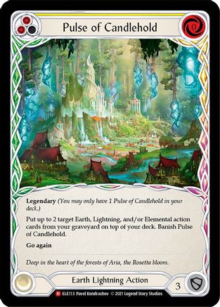Pulse of Candlehold [ELE113] (Tales of Aria)  1st Edition Cold Foil