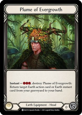 Plume of Evergrowth [ELE116] (Tales of Aria)  1st Edition Normal
