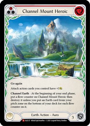 Channel Mount Heroic [U-ELE117] (Tales of Aria Unlimited)  Unlimited Rainbow Foil