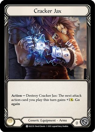 Cracker Jax [U-ELE235] (Tales of Aria Unlimited)  Unlimited Rainbow Foil