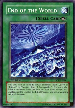 End of the World [SOI-EN046] Common