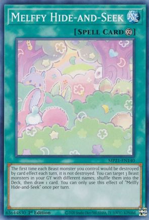 Melffy Hide-and-Seek [MP21-EN140] Common