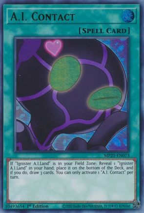 A.I. Contact [MP21-EN073] Ultra Rare