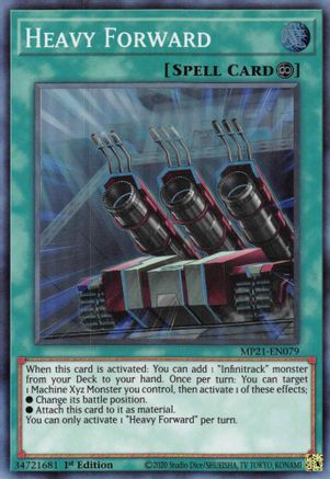 Heavy Forward [MP21-EN079] Super Rare