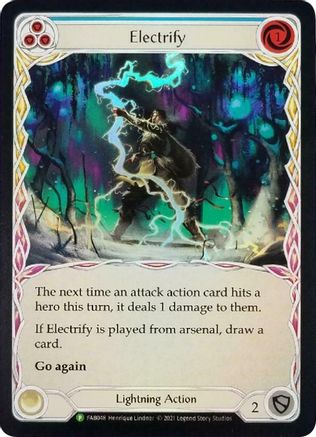 Electrify [FAB048] (Promo)  Rainbow Foil