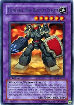 Elemental Hero Rampart Blaster [DP1-EN012] Rare