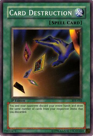 Card Destruction [SYE-032] Common