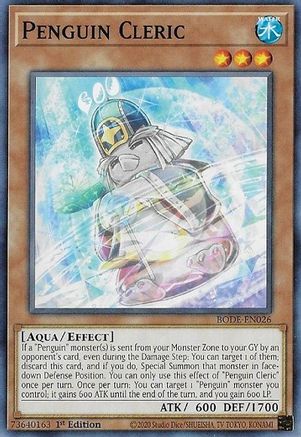 Penguin Cleric [BODE-EN026] Common