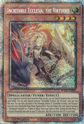 Incredible Ecclesia, the Virtuous [BODE-EN007] Starlight Rare