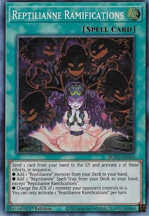 Reptilianne Ramifications [BODE-EN060] Super Rare