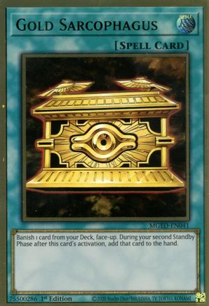Gold Sarcophagus [MGED-EN041] Gold Rare