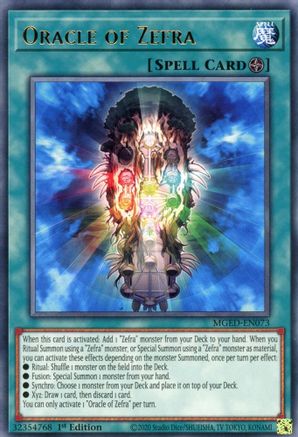 Oracle of Zefra [MGED-EN073] Rare