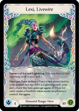 Lexi, Livewire [HER043] (Promo)  Cold Foil