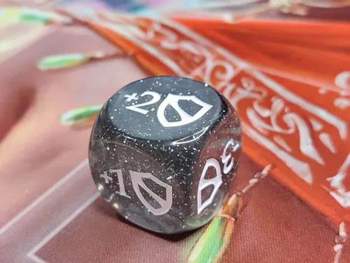 Flesh and Blood Dice - Single Glitter - Armor - 25mm