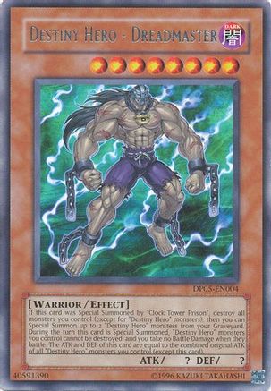 Destiny Hero - Dreadmaster [DP05-EN004] Rare