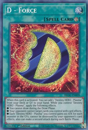 D - Force [BROL-EN009] Secret Rare