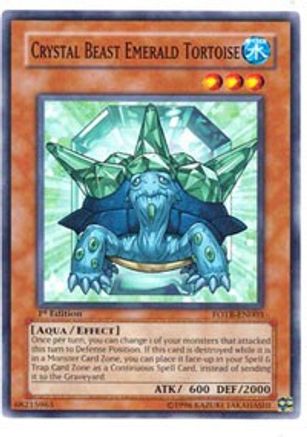 Crystal Beast Emerald Tortoise [FOTB-EN003] Common