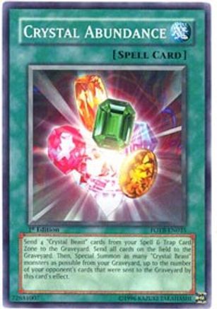 Crystal Abundance [FOTB-EN035] Common