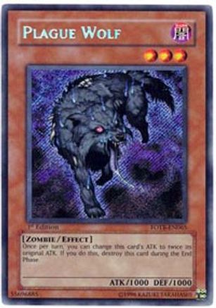 Plague Wolf [FOTB-EN065] Secret Rare