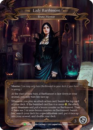 Lady Barthimont [FAB045] (Promo)  Rainbow Foil