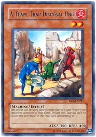 A-Team: Trap Disposal Unit [DR3-EN093] Rare